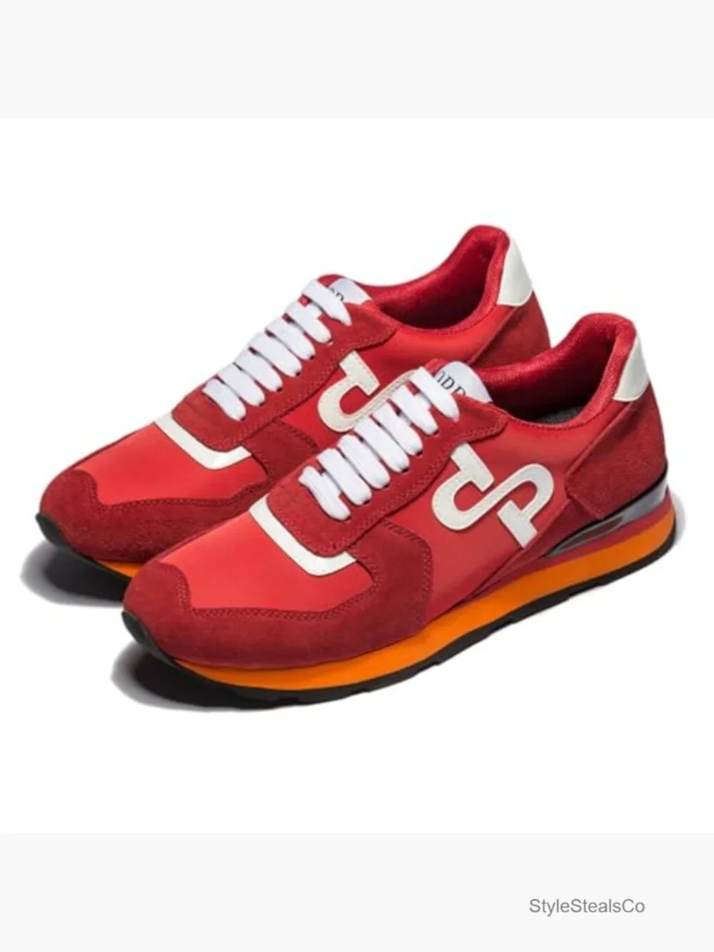 Men's Suede Leather Lace-up Fashion Sneakers Athletic Running Tennis Sports Gym